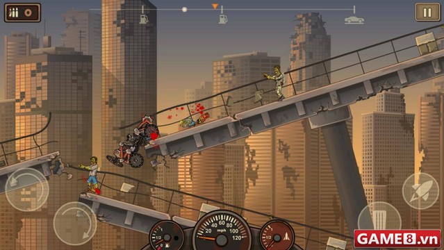 Earn to Die 2 - Thử cảm giác lái xe giết Zombie cực phê